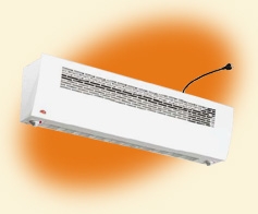 Тепловые завесы FRICO Thermozone с электрообогревом для малых проемов